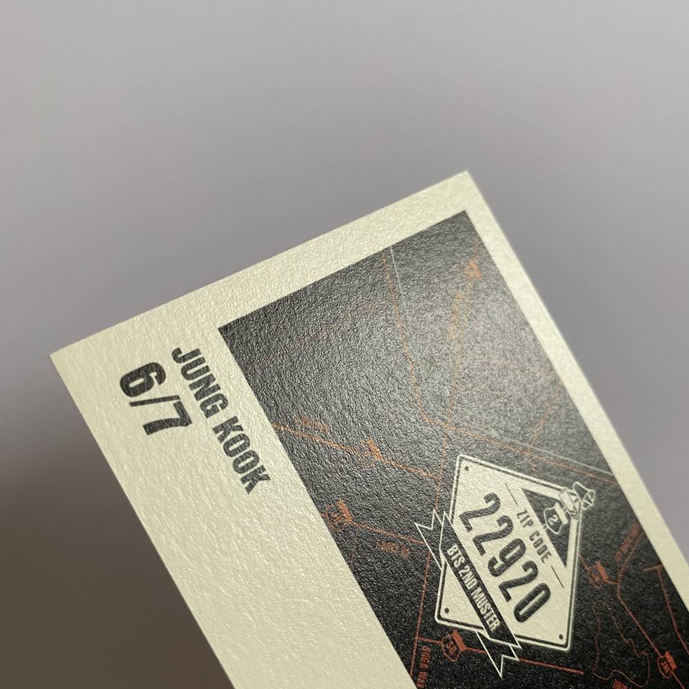 BTS ZIP CODE 22920 2ND MUSTER FAN CLUB MINI PHOTOCARD - JUNGKOOK (6/7)